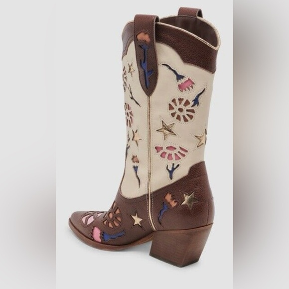 Dolce Vita Women's Lassie Western Boot Sz 7.5 Espresso - Picture 14 of 14